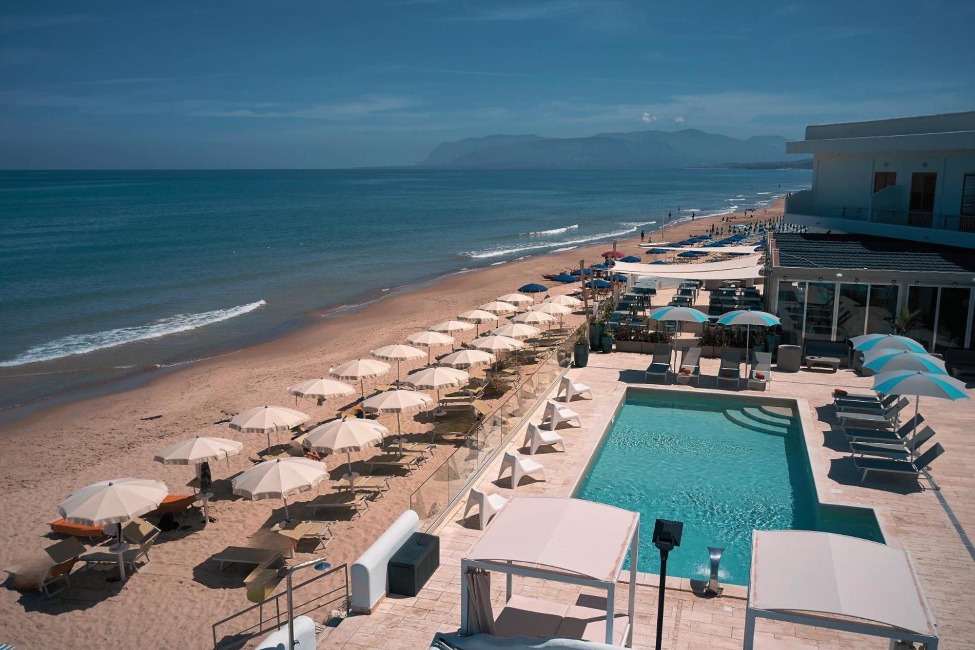 Hotel La Battigia Alcamo Marina Exterior foto